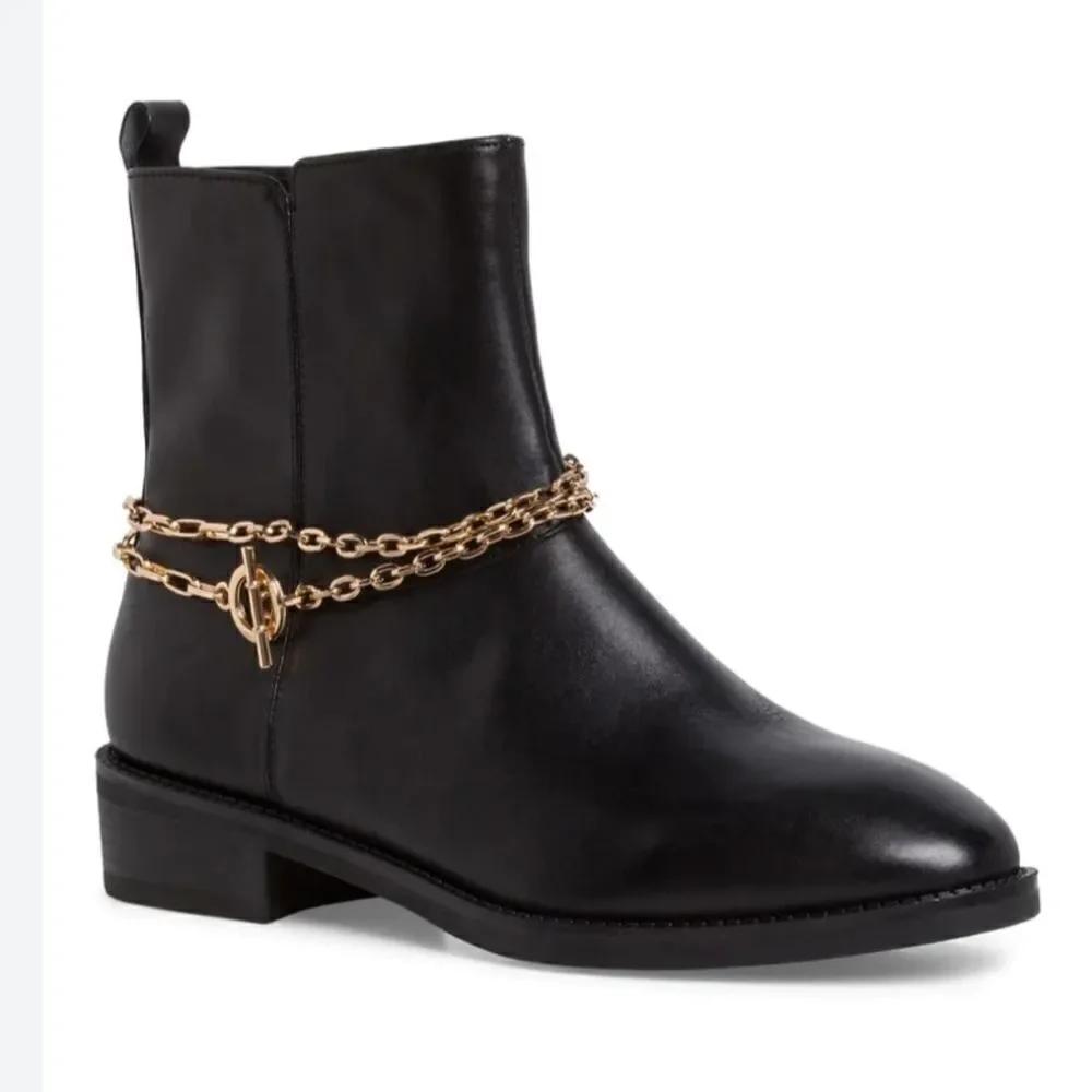 Tamaris Leather Fidelia Booties